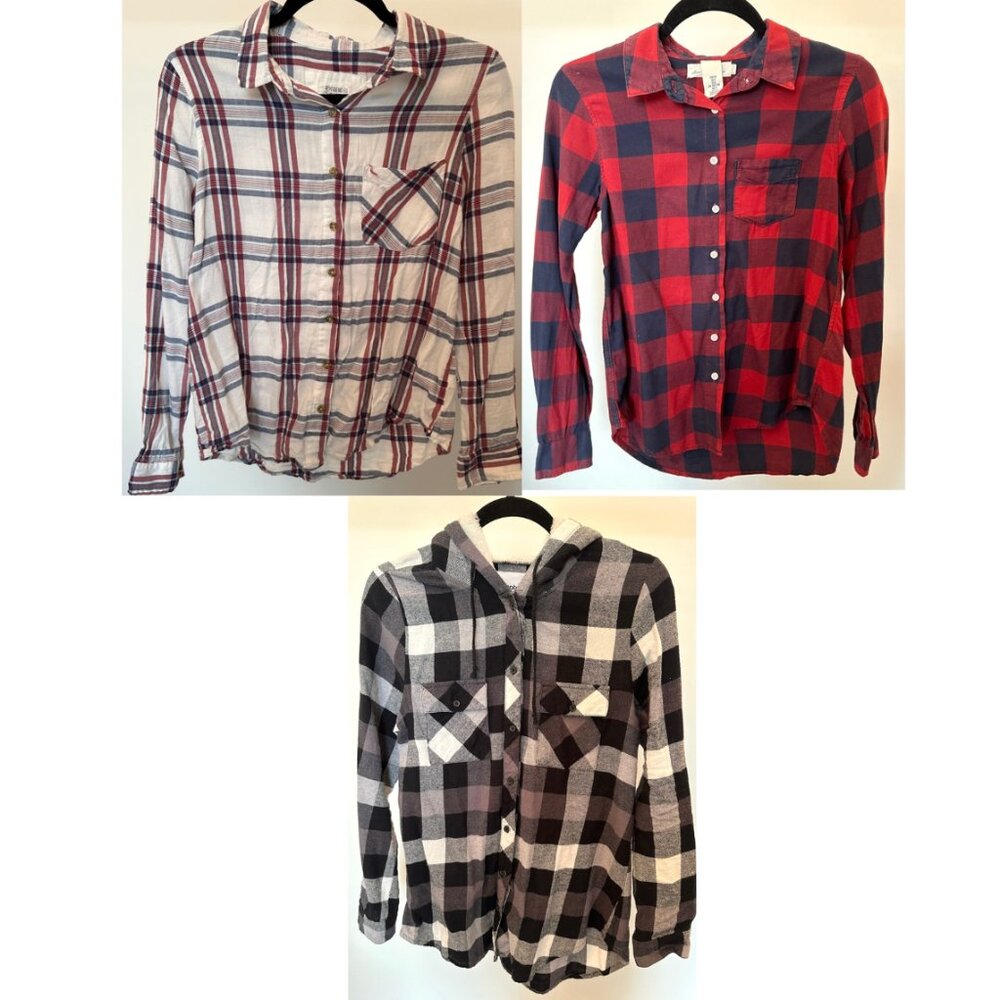 BLUENTOES/H&M - Flanel BUNDLE